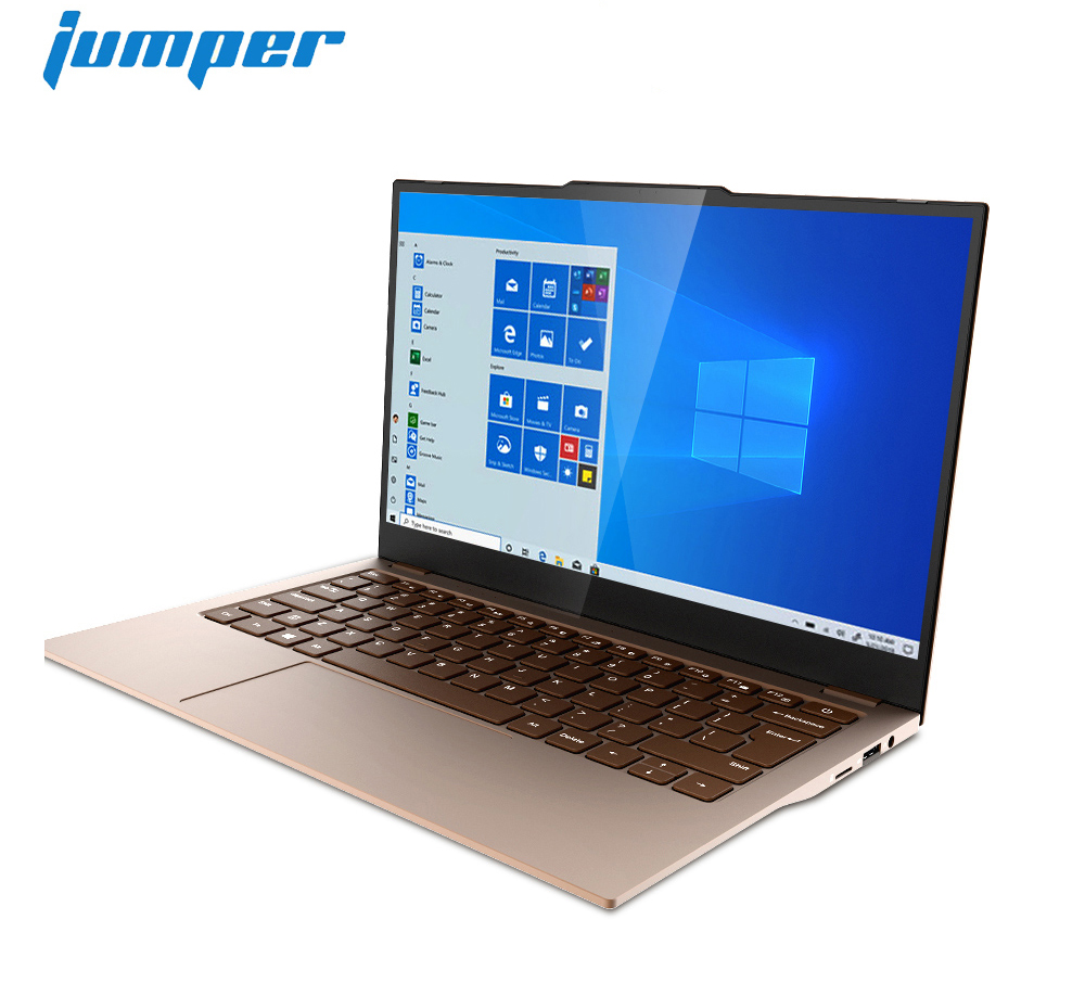 Jumper EZbook X3 Air Laptop 13.3inch 1080P FHD IPS Screen Intle N4100 8GB  DDR4 128GB SSD 1.1cm Ultra-thin design DTS Sound Ultrabook Notebook Mocca